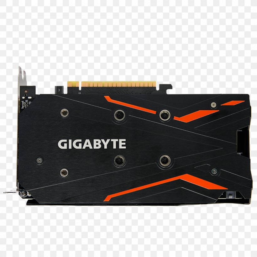 Graphics Cards & Video Adapters GDDR5 SDRAM GeForce Gigabyte Technology PCI Express, PNG, 1000x1000px, Graphics Cards Video Adapters, Amd Vega, Computer, Computer Graphics, Electronic Component Download Free