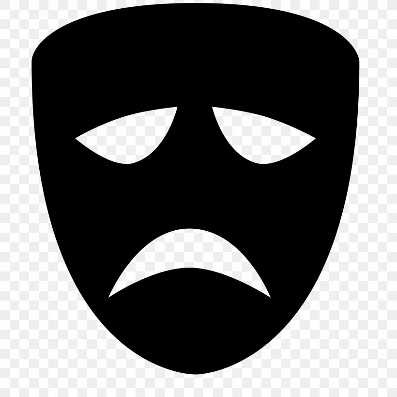 Mask Tragedy Drama Theatre, PNG, 1600x1600px, Mask, Black, Black And White, Carnival, Comedy Download Free
