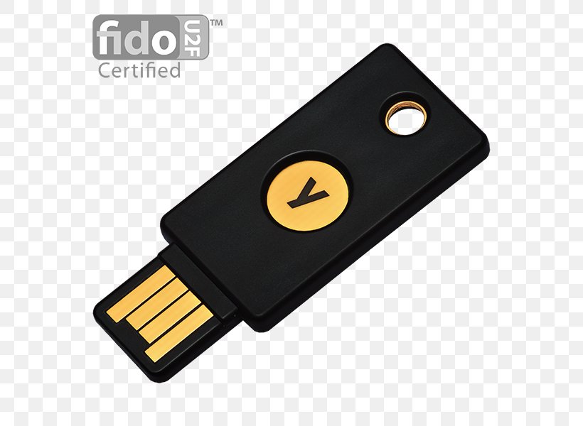 YubiKey One-time Password Universal 2nd Factor Two Factor Authentication, PNG, 600x600px, Yubikey, Authentication, Computer Component, Computer Security, Data Storage Device Download Free