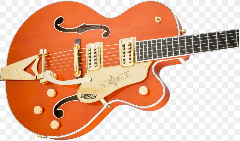 Gretsch 6120 Bigsby Vibrato Tailpiece Gretsch Guitars G6122T-62 Chet Atkins Country Gentleman, PNG, 2400x1413px, Gretsch, Acoustic Electric Guitar, Acoustic Guitar, Bass Guitar, Bigsby Vibrato Tailpiece Download Free