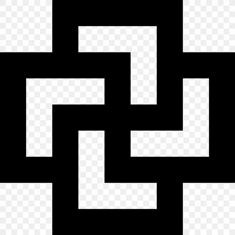 Swastika Modern Paganism Symbol Slavs, PNG, 1200x1200px, Swastika, Area, Black, Black And White, Brand Download Free