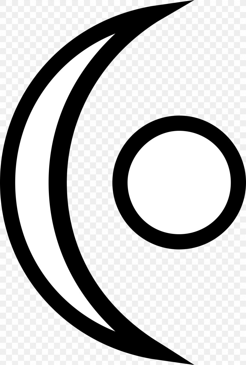 Symbol Crescent Clip Art, PNG, 1620x2400px, Symbol, Area, Artwork, Black, Black And White Download Free