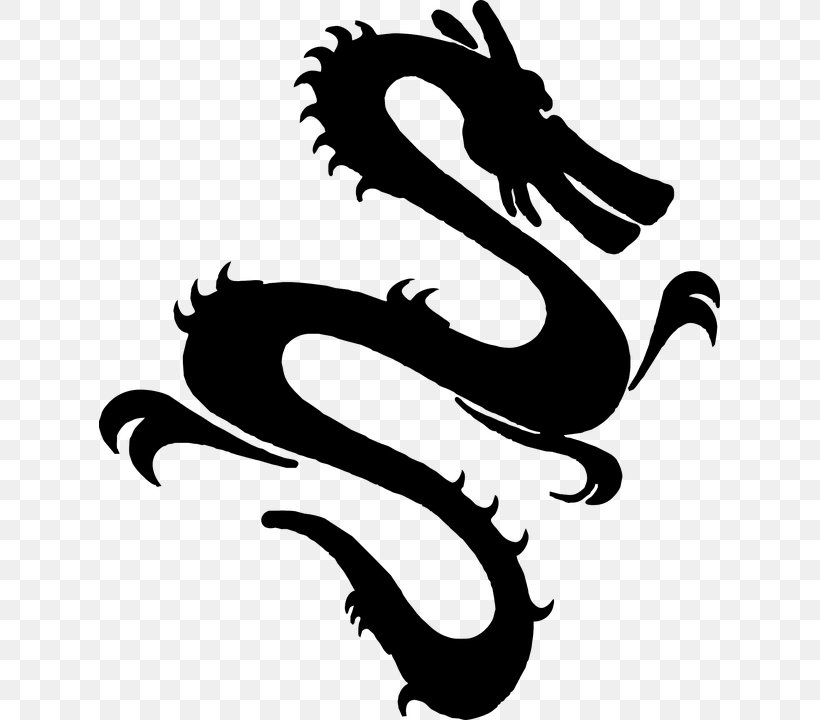 China Chinese Zodiac Chinese Dragon, PNG, 621x720px, China, Art, Artwork, Astrological Sign, Black And White Download Free