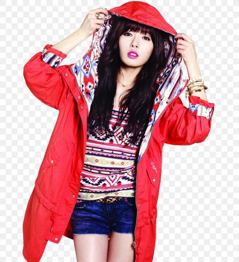 Hyuna Best Of 4Minute K-pop Crazy, PNG, 674x898px, Watercolor, Cartoon, Flower, Frame, Heart Download Free