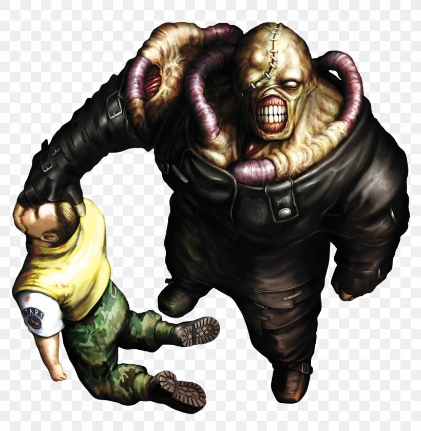 Resident Evil 3: Nemesis Resident Evil 5 Resident Evil 2 Tyrant, PNG, 1000x1024px, Resident Evil 3 Nemesis, Aggression, Chris Redfield, Fictional Character, Great Ape Download Free