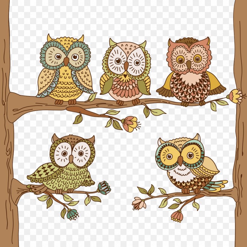 Eulenmalbuch 1 Owl Meine Ersten Zahlen Malbuch 2 Motorcycle Coloring Book 1, PNG, 1000x1000px, Owl, Bird, Bird Of Prey, Book, Branch Download Free
