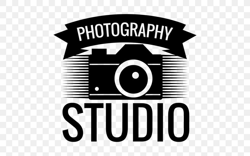 Photographic Studio Photography Logo, PNG, 512x512px, Studio, Art, Black And White, Brand, Camera Download Free