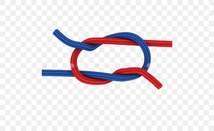 Rope Knot Line Clothing Accessories Fashion, PNG, 500x500px, Rope, Clothing Accessories, Electric Blue, Fashion, Fashion Accessory Download Free