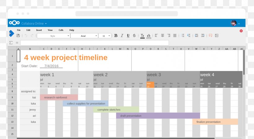 Template Online Spreadsheet Microsoft Excel Collabora Online Office Suite, PNG, 1704x937px, Template, Area, Brand, Collabora, Collabora Online Download Free