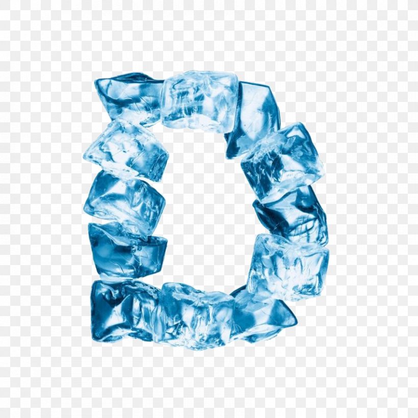Ice Letter Raster Graphics Alphabet Clip Art, PNG, 850x850px, Ice, Alphabet, Blue, Crystal, Hair Tie Download Free