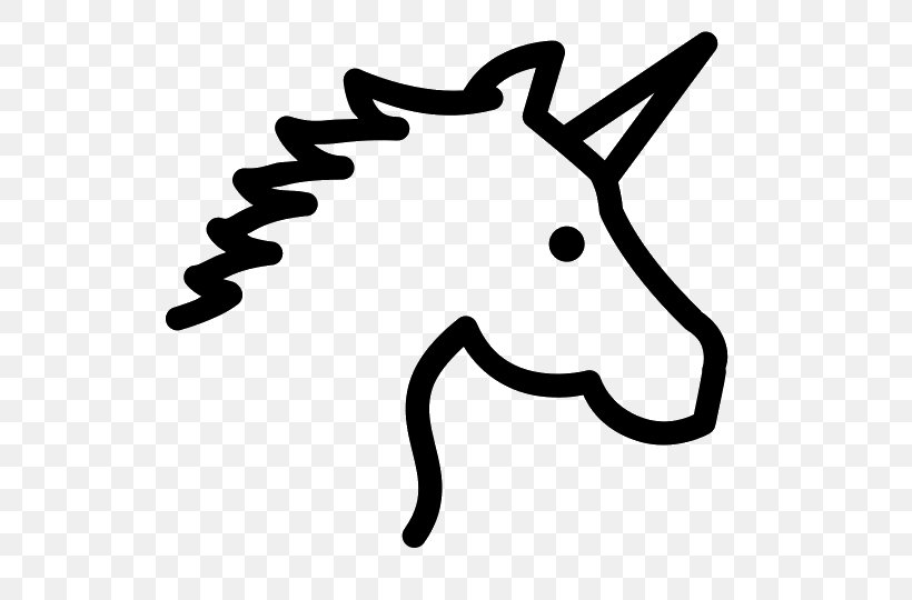 Unicorn Legendary Creature, PNG, 540x540px, Unicorn, Black And White, Emoji, Finger, Hand Download Free