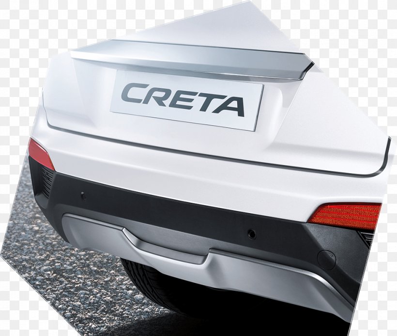 Bumper Hyundai Creta Sport Utility Vehicle Car, PNG, 969x819px, Bumper, Auto Part, Automotive Design, Automotive Exterior, Brand Download Free