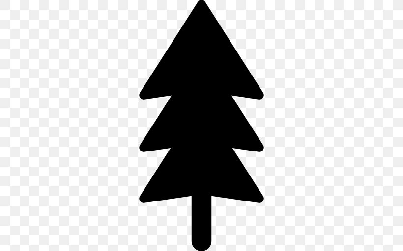 Fir Pine Christmas Tree, PNG, 512x512px, Fir, Black And White, Christmas, Christmas Decoration, Christmas Ornament Download Free