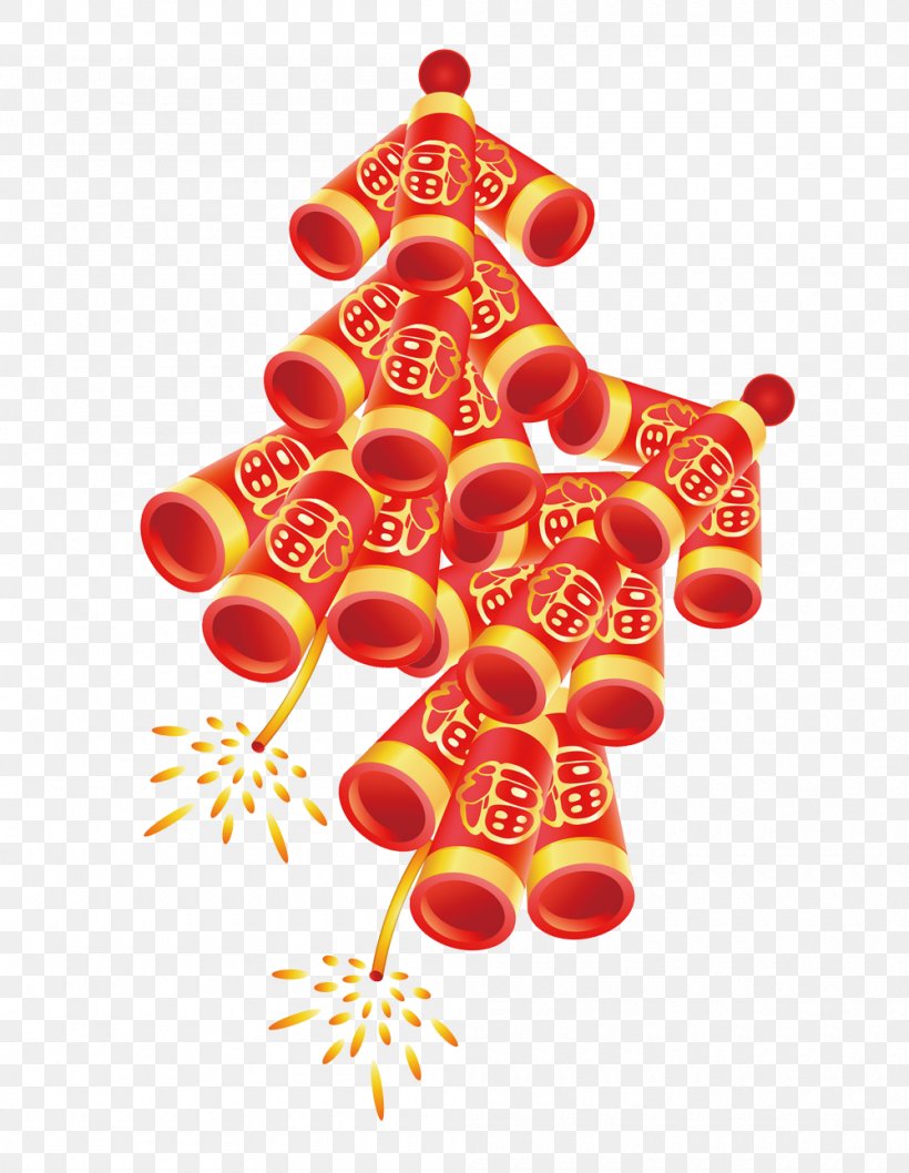 Firecracker Chinese New Year Fireworks Image Illustration, PNG, 1000x1291px, Firecracker, Cartoon, Chinese New Year, Christmas, Christmas Decoration Download Free