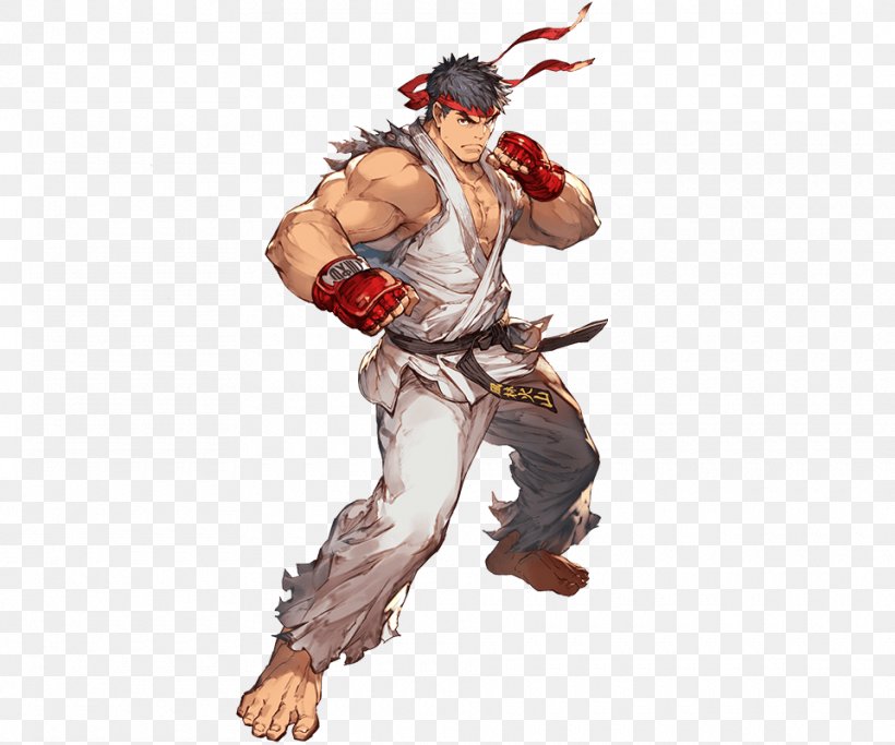 Ryu Street Fighter V Granblue Fantasy Video Game, PNG, 960x800px, Watercolor, Cartoon, Flower, Frame, Heart Download Free