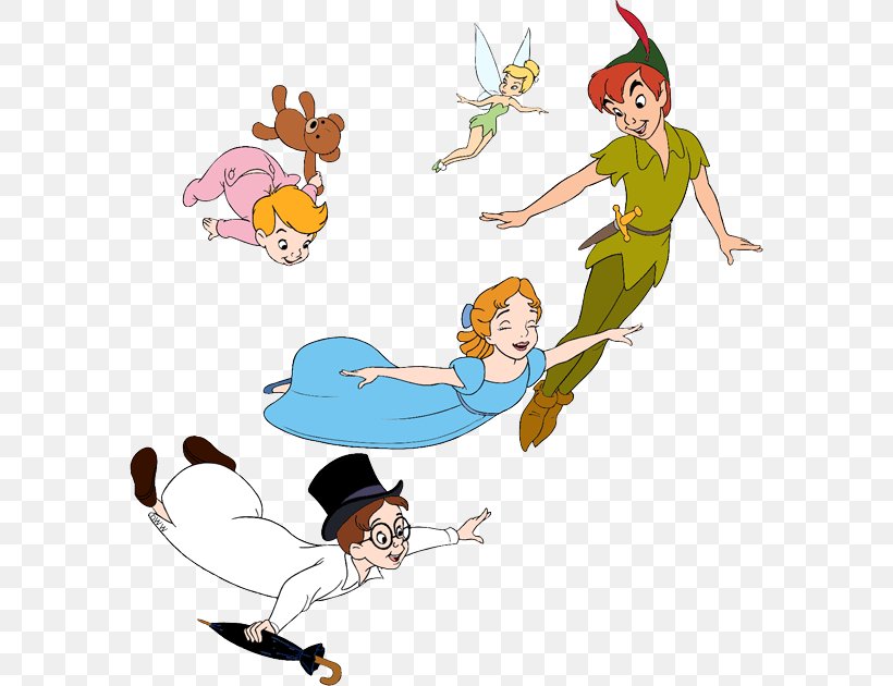 Wendy Darling Tinker Bell Peter And Wendy Dr. John Darling Peter Pan, PNG, 582x630px, Wendy Darling, Animated Cartoon, Animation, Art, Cartoon Download Free