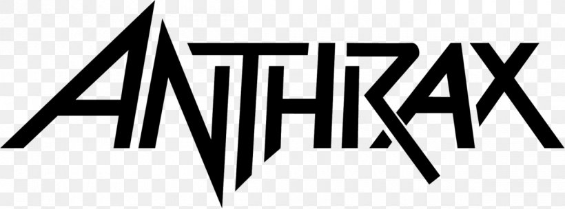 Logo Anthrax Thrash Metal Heavy Metal Musical Ensemble, PNG, 1200x445px, Logo, Anthrax, Area, Black And White, Brand Download Free