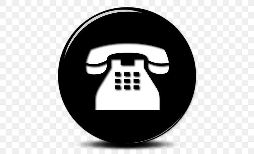 Mobile Phones Telephone Call Telephone Number, PNG, 500x500px, Mobile Phones, Black, Black And White, Brand, Email Download Free