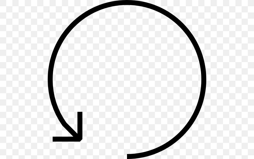 Circle Clockwise Clip Art, PNG, 512x512px, Clockwise, Area, Black, Black And White, Disk Download Free