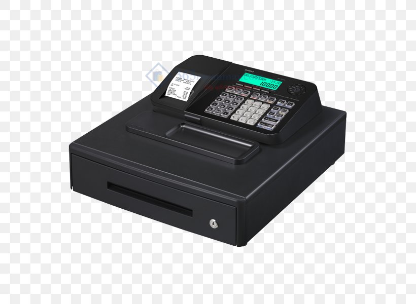 Casio SEG1S-R Cash Register Casio SEG1S-R Cash Register Point Of Sale Till Roll, PNG, 600x600px, Cash Register, Casio, Discounts And Allowances, Electronic Device, Electronics Download Free