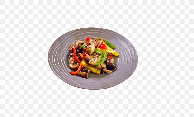 Dish Mushroom Bell Pepper Stir Frying, PNG, 700x495px, Dish, Bell Pepper, Black Pepper, Bowl, Designer Download Free