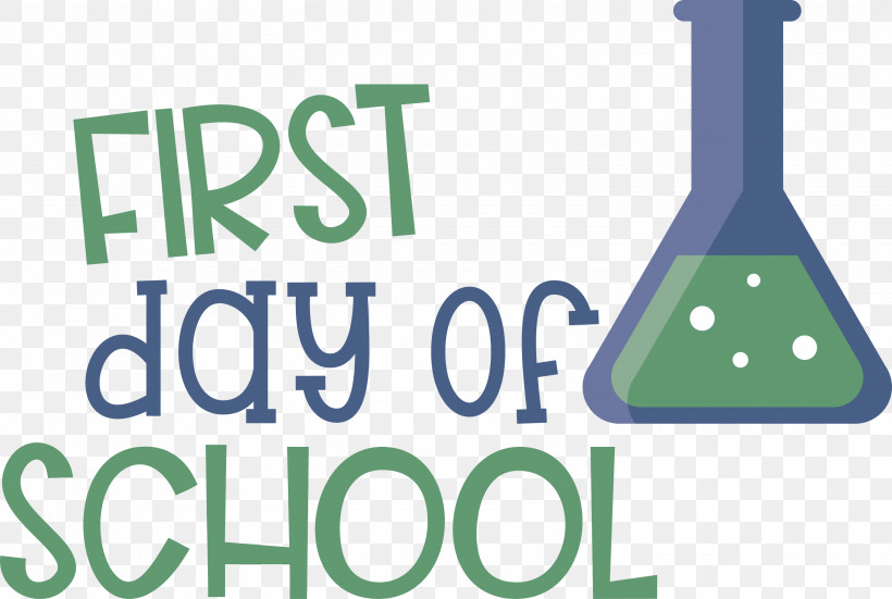 First Day Of School Education School, PNG, 3000x2019px, First Day Of School, Education, Geometry, Green, Line Download Free