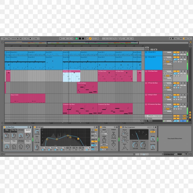 Ableton Live Ableton Push 2 Musical Instruments, PNG, 1200x1200px, Watercolor, Cartoon, Flower, Frame, Heart Download Free