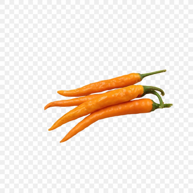 Birds Eye Chili Cayenne Pepper Chili Con Carne Chili Pepper Yellow Pepper, PNG, 4016x4016px, Birds Eye Chili, Baby Carrot, Bell Peppers And Chili Peppers, Bird S Eye Chili, Capsicum Download Free
