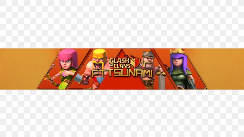 Clash Of Clans Clash Royale YouTube, PNG, 1024x576px, Clash Of Clans, Advertising, Art, Banner, Brand Download Free