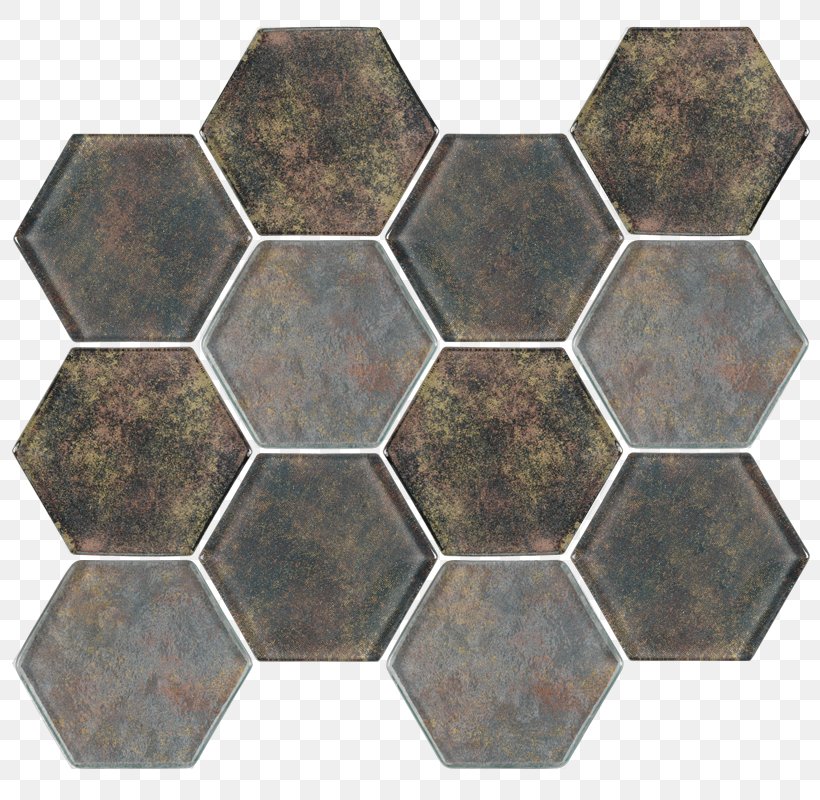 Mosaic Hexagonal Tiling Glass Tile, PNG, 800x800px, Mosaic, Beehive, Color, Floor, Flooring Download Free