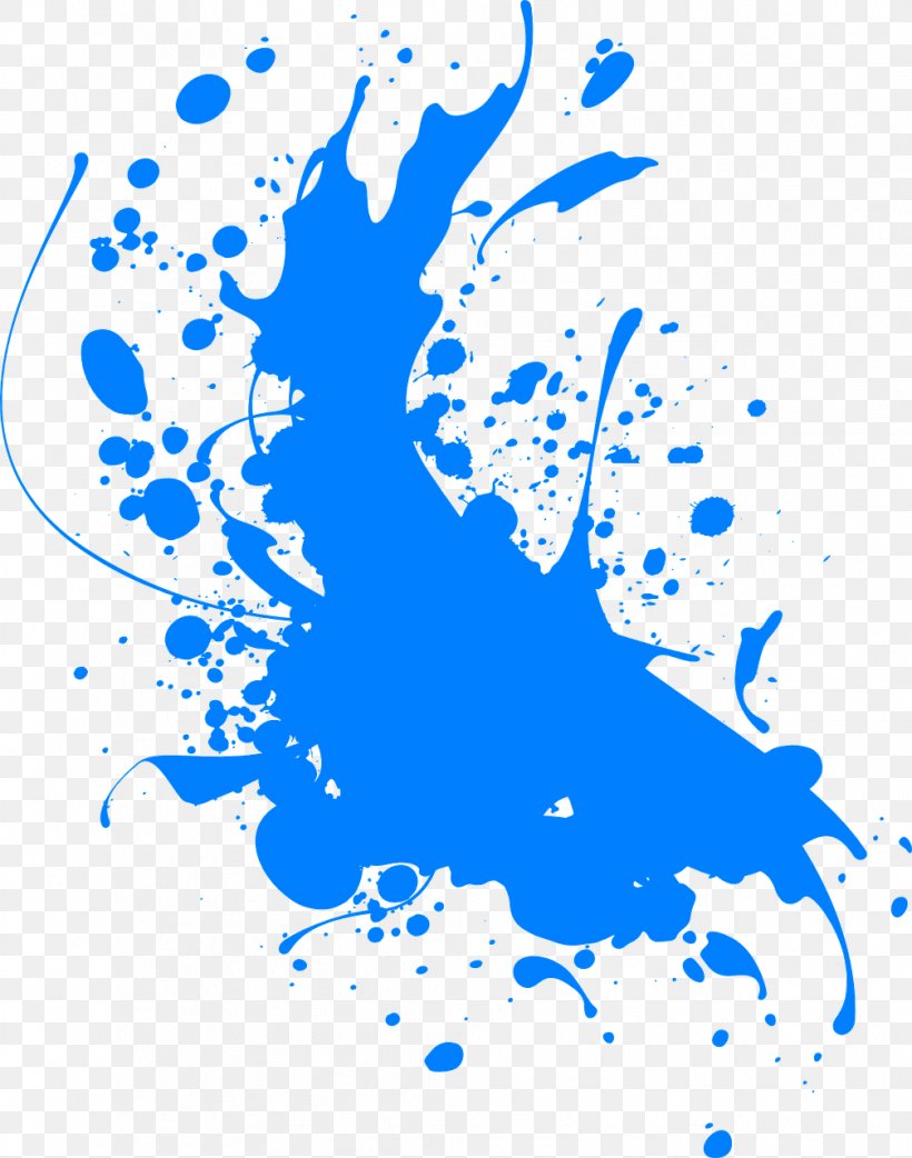 Clip Art Image Splatter Vector Graphics, PNG, 1007x1280px, Splatter, Black And White, Blue, Electric Blue, Film Download Free