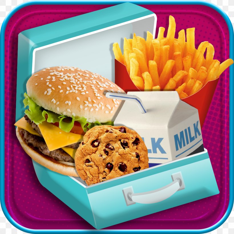 School Lunch Maker, PNG, 1024x1024px, French Fries, American Food, Android, Beansprites Llc, Cheeseburger Download Free