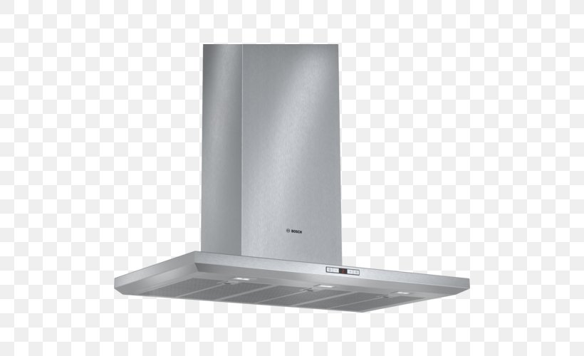 Exhaust Hood Cooking Ranges Kitchen Robert Bosch GmbH Home Appliance, PNG, 500x500px, Exhaust Hood, Brushed Metal, Centrifugal Fan, Chimney, Cooking Ranges Download Free
