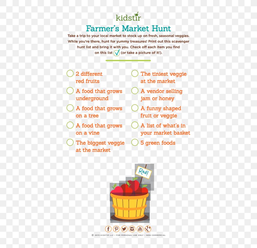 Farmers' Market Scavenger Hunt Treasure Hunt, PNG, 612x792px, Farmer, Area, Brand, Child, Grocery Store Download Free