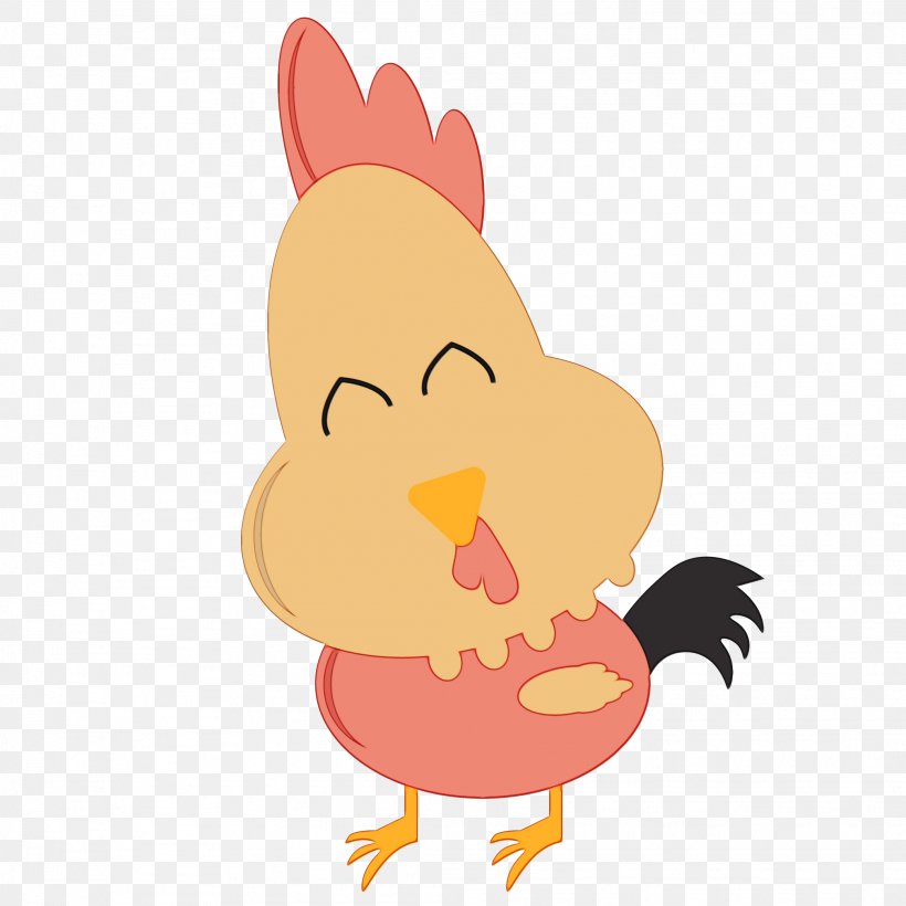 Rooster Chicken Beak Nose Tail, PNG, 2084x2084px, Watercolor, Animation, Beak, Bird, Cartoon Download Free