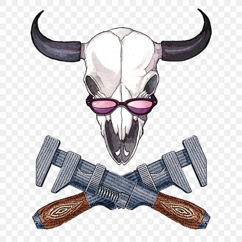 Cattle Skull Character Fiction, PNG, 1024x1024px, Cattle, Bone, Character, Fiction, Fictional Character Download Free