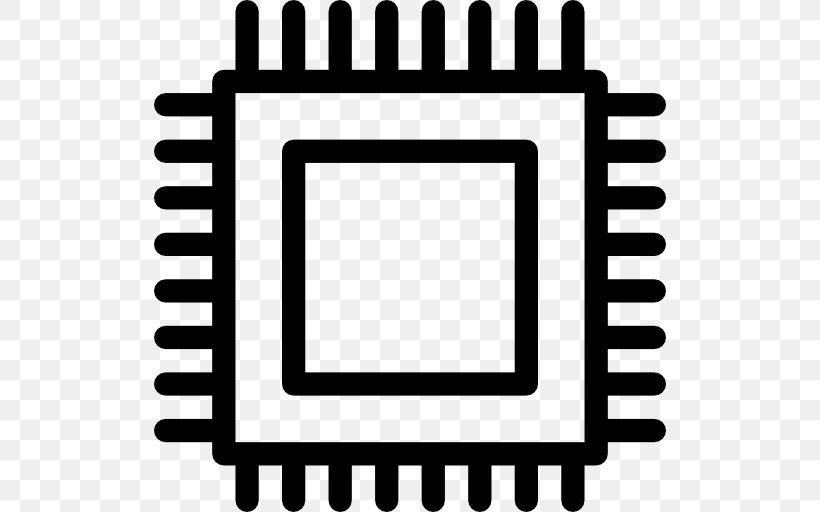 Central Processing Unit Computer Hardware Arithmetic Logic Unit, PNG, 512x512px, Central Processing Unit, Arithmetic Logic Unit, Black And White, Computer Hardware, Computer Servers Download Free