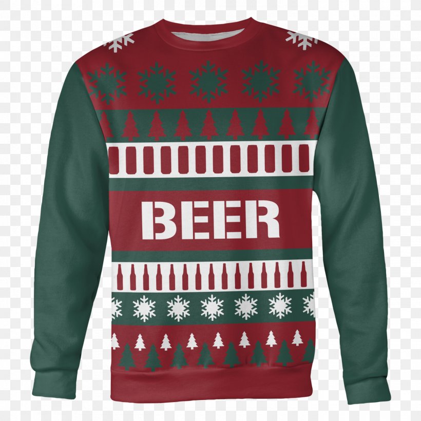 Sleeve Sweater T-shirt Christmas Day Christmas Jumper, PNG, 1400x1400px, Sleeve, Bluza, Brand, Christmas Beer, Christmas Day Download Free