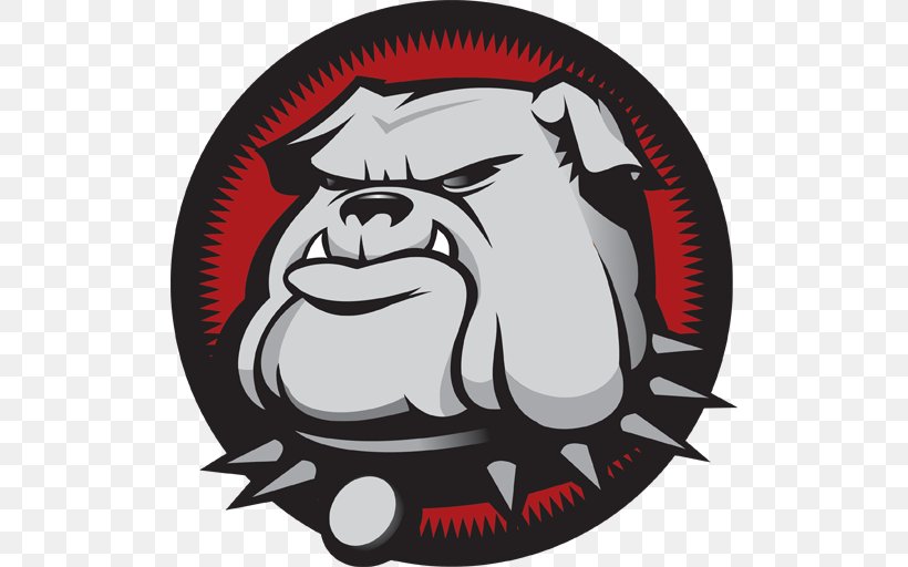 Bulldog Mascot Gray Wolf Logo, PNG, 512x512px, Bulldog, Fictional Character, Gray Wolf, Logo, Mammal Download Free
