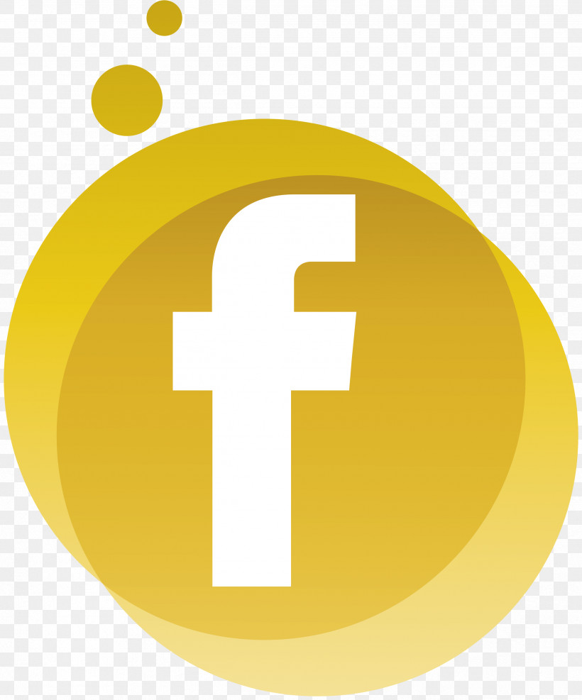 Facebook Logo Icon, PNG, 2492x3000px, Facebook Logo Icon, Meter, Yellow Download Free