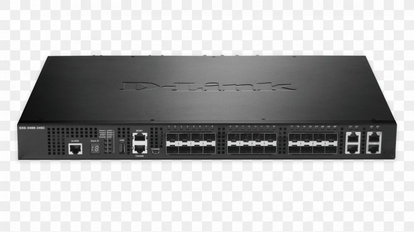 10 Gigabit Ethernet Network Switch Router Power Over Ethernet, PNG, 1664x936px, 10 Gigabit Ethernet, Audio Receiver, Dlink, Electronic Device, Electronics Download Free