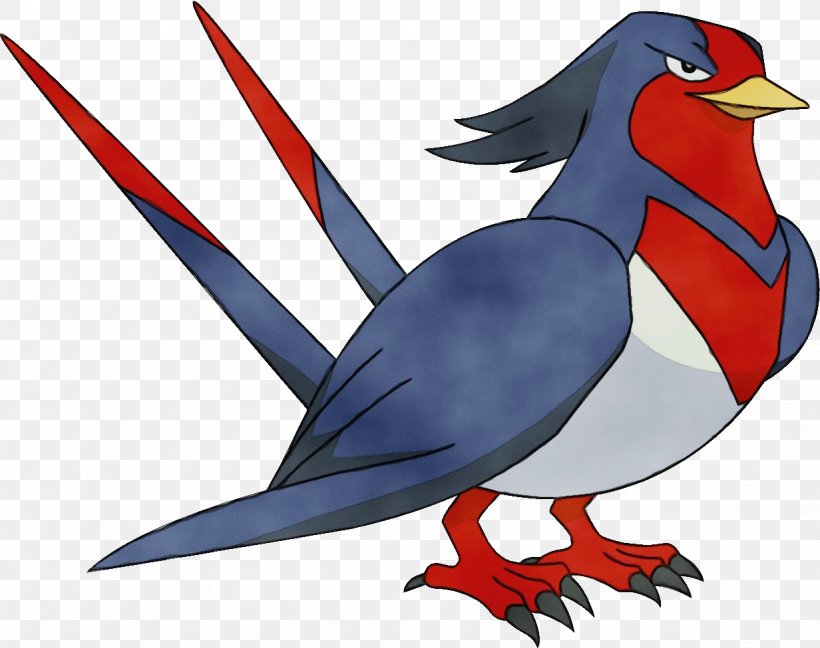 Ash Ketchum, PNG, 1232x975px, Watercolor, Ash Ketchum, Beak, Bird, Paint Download Free