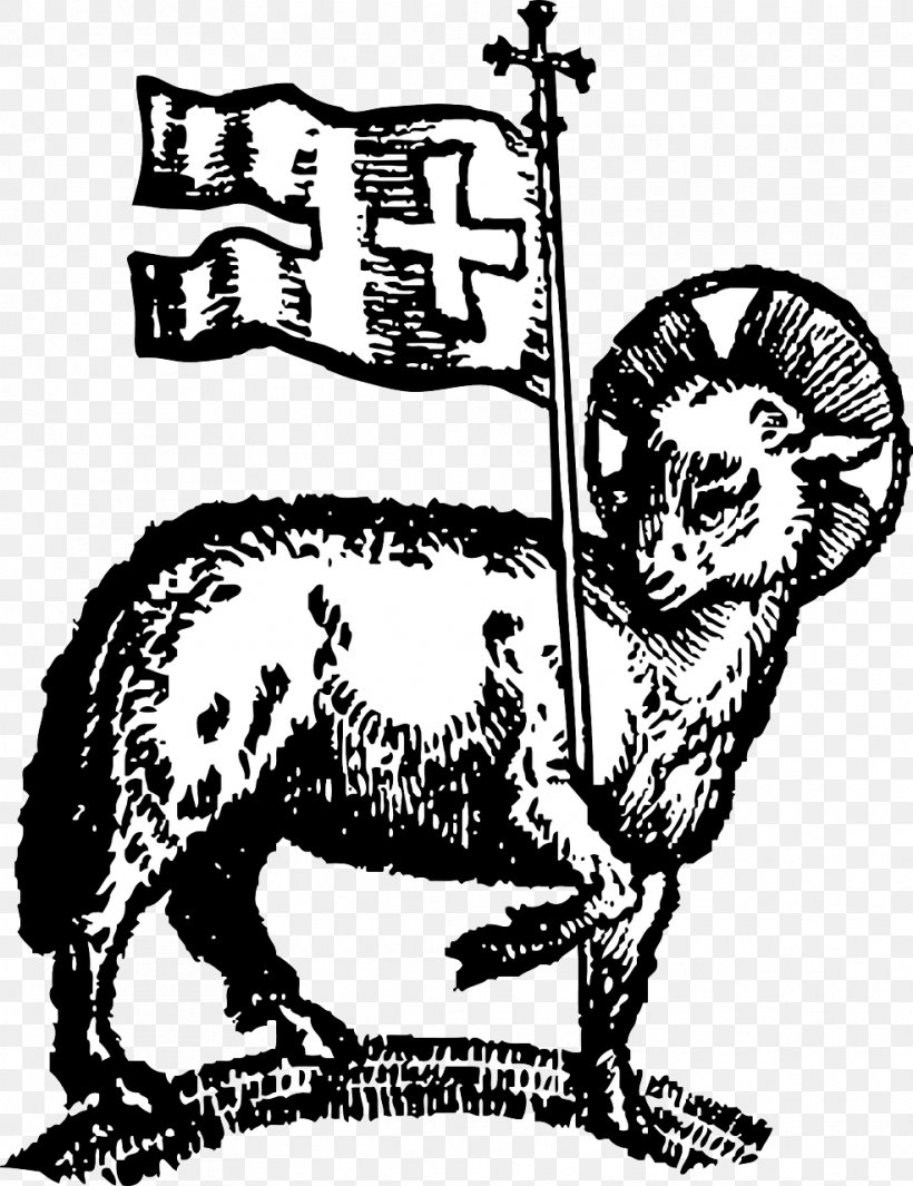 Lamb Of God Clip Art Openclipart Image, PNG, 985x1280px, Lamb Of God, Art, Black And White, Camel Like Mammal, Carnivoran Download Free