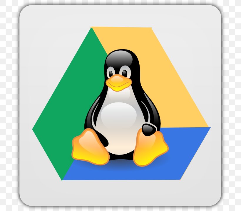 Linux Google Drive Command-line Interface Operating System Installation, PNG, 721x721px, Linux, Application Software, Arch Linux, Beak, Bird Download Free