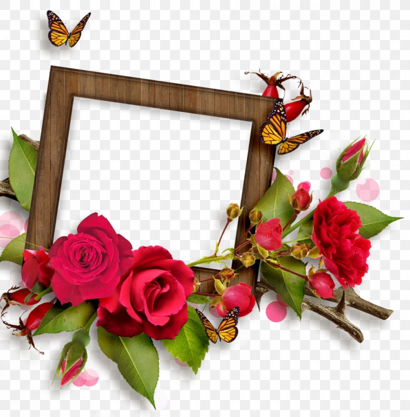 Picture Frames Flower Rose Clip Art, PNG, 1006x1024px, Picture Frames, Artificial Flower, Collage, Cut Flowers, Flora Download Free