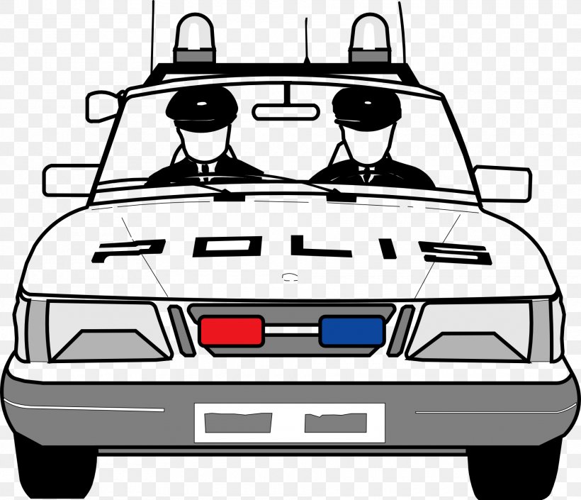 Police Car Sports Car Coloring Book Police Officer, PNG, 1920x1651px, Car, Auto Racing, Automotive Design, Automotive Exterior, Black And White Download Free