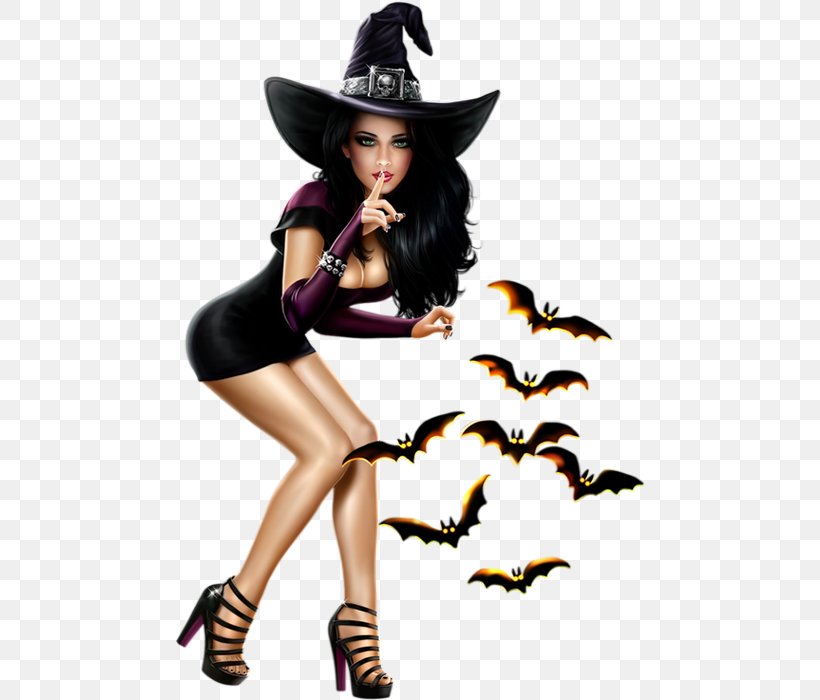 Witch Halloween Woman Digital Art, PNG, 470x700px, 3d Computer Graphics, Witch, Art, Black Hair, Brown Hair Download Free