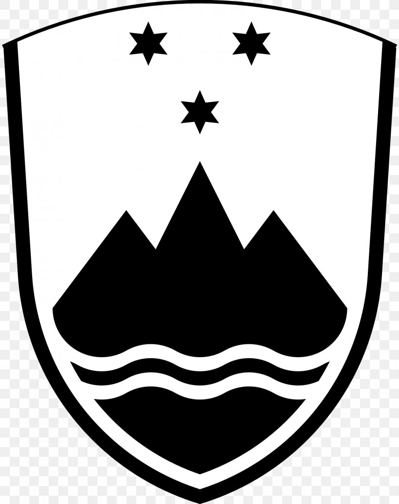 Coat Of Arms Of Slovenia Coat Of Arms Of Slovenia Emblem Of Italy Flag Of Slovenia, PNG, 1600x2025px, Slovenia, Area, Black, Black And White, Coat Of Arms Download Free