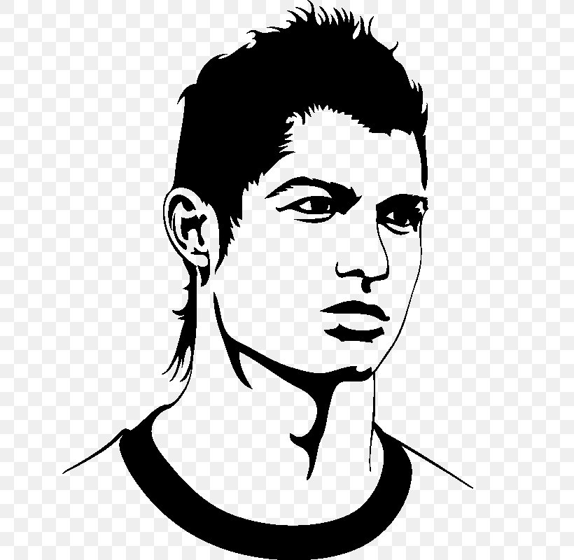 Cristiano Ronaldo Real Madrid C.F. Portugal National Football Team Football Player, PNG, 800x800px, Cristiano Ronaldo, Arm, Art, Artwork, Black Download Free