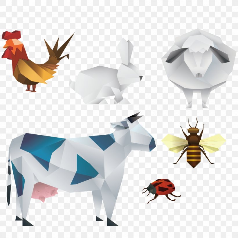 Farm Illustration, PNG, 1000x1000px, Farm, Agriculture, Animal Figure, Cattle Like Mammal, Clip Art Download Free